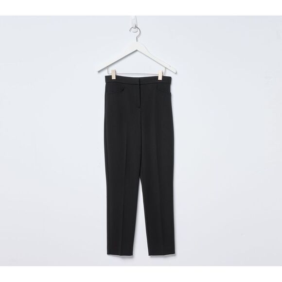 Susan Graver Pants - Susan Graver Women's Petite Pants PL Tailored by Smart Ponte 350 Black A687833